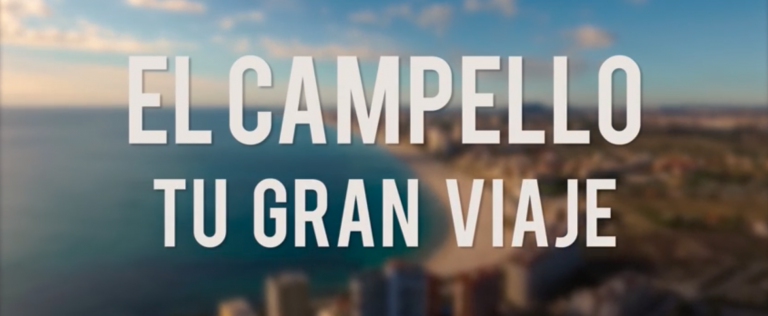 Bajo el lema “El Campello, Tu Gran Viaje”, la productora audiovisual de Alicante Producciones GDP produjo el spot campaña de El Campello Turismo.