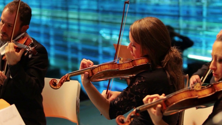 La productora audiovisual de Alicante Producciones GDP llevó a cabo el vídeo promocional de la Orquesta de Cámara Solistas Mediterráneos.